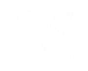 intersecting W & V - Wilbur Views white lettering 