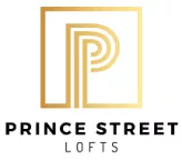 gold and white P - Prince Street Lofts 