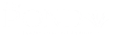 The Pond White logo