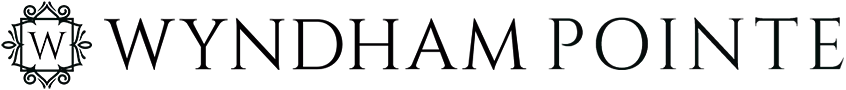 Wyndham Pointe Logo - All black letters